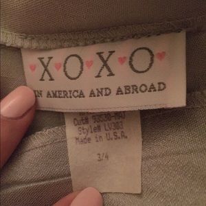 Silver mini skirt. Size 3 juniors